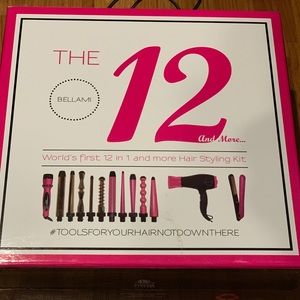 12 in one Bellami hair styling kit!